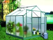 6x4 Mini Garden Greenhouse Kits , Sunor Polycarbonate UV 6x8 Small Hobby Greenhouses