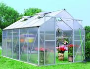 DIY Small Hobby Greenhouses For Hydroponics Tomato / Plant , Green / Nature Alu-Silver