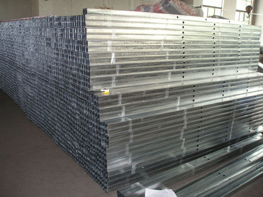 Hot Dipped ASTM/GB/JIS Supporting Channel UW50X40 Galvanized Steel Profile Keel