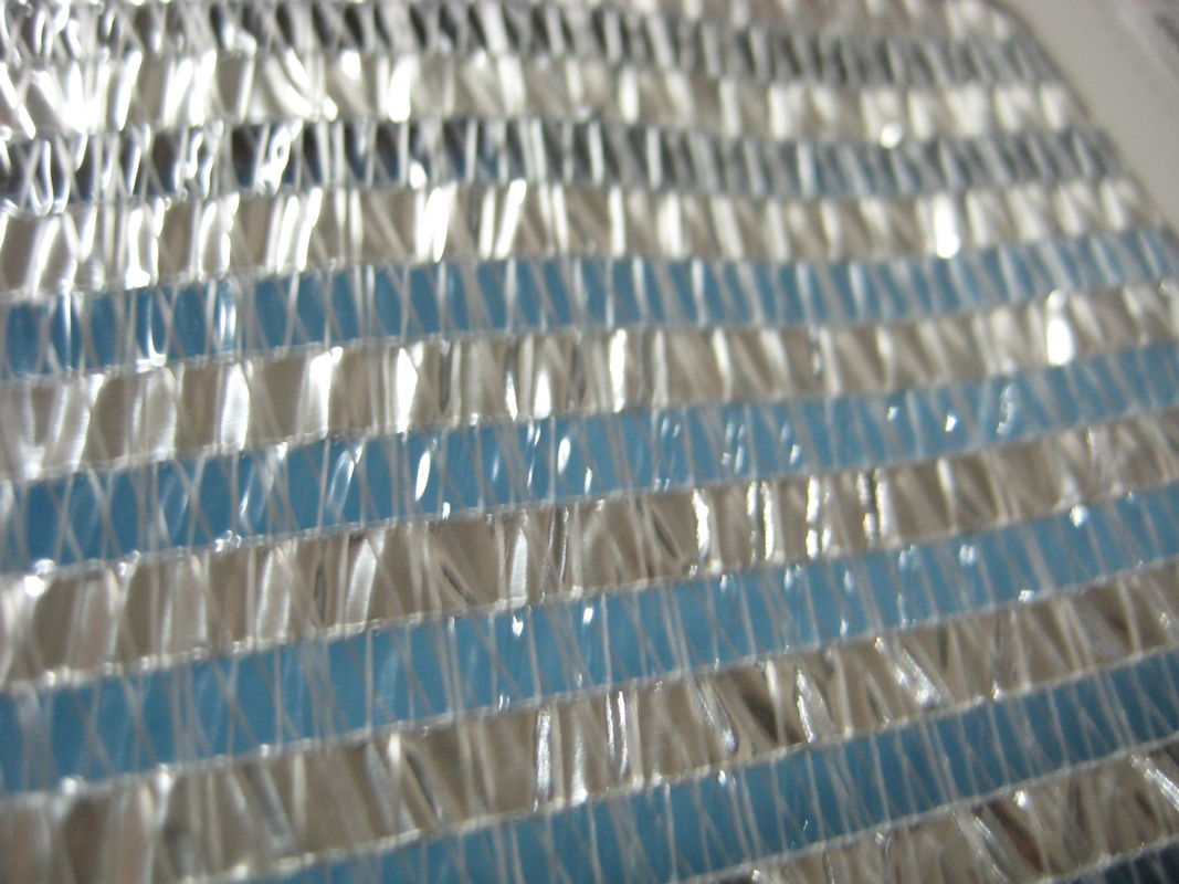 inside shading Aluminum stripe Greenhouse shade screen no opening