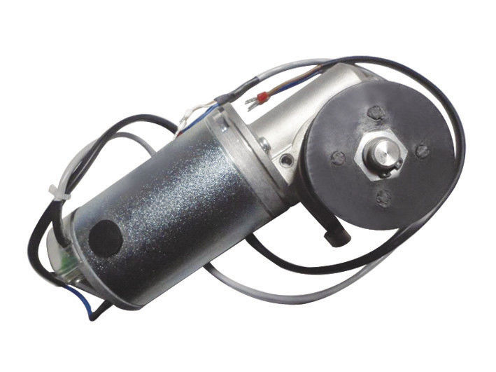 The signal line with Pulley Automatic Sliding Door Motor 60W and 100W 24VDC Interior Permanent Magnet Brushed DC Motor