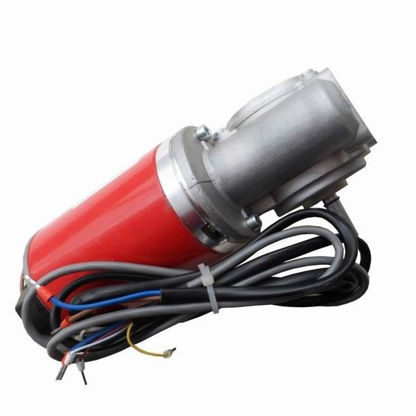 Black casing Permanent Magnet Automatic Sliding Door Motor 24VDC 60W or 100W No Load Speed 200RPM