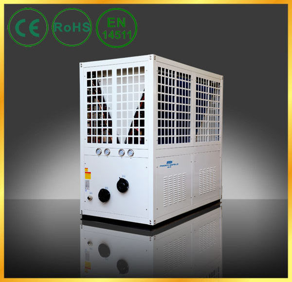 Home Air To Water Heat Pump 52kw , Forced Air Heat Exchanger Pump For Commercial