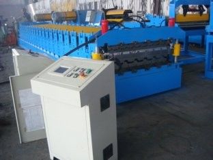 Customize Double Layer Roll Forming Machine with 10 - 12Mpa Hydraulic Pressure