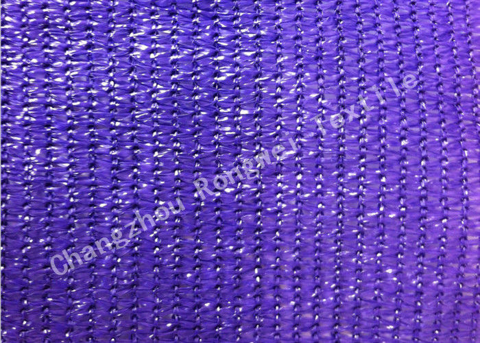 purple Strong Agriculture Shade Net / Mesh Pond Netting for Garden or Greenhouse Roof