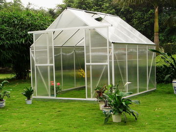 10mm UV Twin-wall Small Polycarbonate Plastic Hobby Greenhouse 8' X 10' RH0810