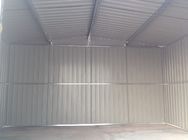Prefab Modular Apex Metal Garden Shed 10x12 Ft For Industrial / Commercial Prototype