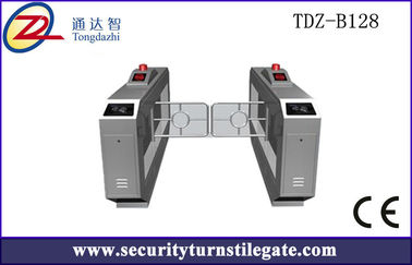 New design SS304 Automatic Swing Barrier Gate High Speed Turnstile Door , 50w