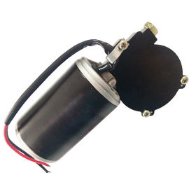 DC Worm Gear Motor 12V / 24 V Permanent Magnet Industrial For Reel Winder High Torque