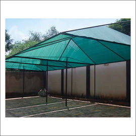 80 Gram Dark Green Garden Shade Netting With Fixing Eyelet / Green House Shade Cloth