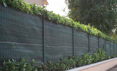 HDPE Material 280 Gram Dark Green Fence Net Garden Shade Netting With Eyelet