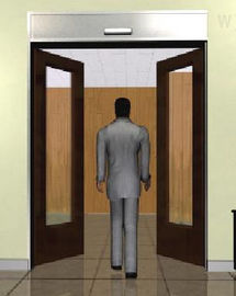 Great torque Electric lock control Automatic Swing Door Opener , Lower consumption