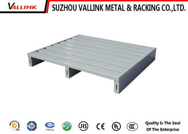 Bespoke 2 Way Entry Welded Galvanizing Steel Pallets For Store Room