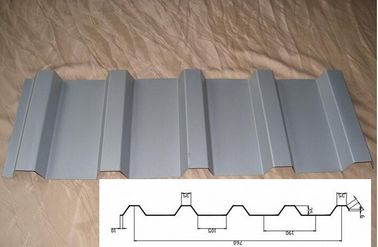 Trapezoidal Prepainted Roofing Sheet , Galvanized Steel Corrugated Sheet Anti-corrosion