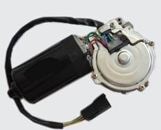DC Worm Brush Permanent Magnet  Gear Motor 24VDC for Machine Power System