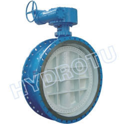 Gear Operated Flanged Butterfly Valve 1000mm for Hydropower