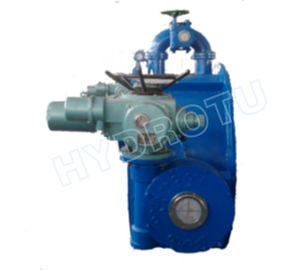 Gear Operated Flanged Butterfly Valve 1000mm for Hydropower