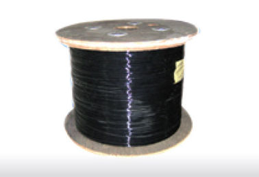 Black Greenhouse shading systems coated steel cable with plastic coating outside