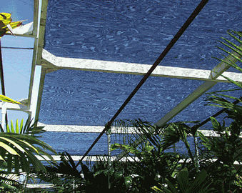 Outdoor Hdpe Raschel Knitted Garden Shade Netting , 80%-100% Shade Rate