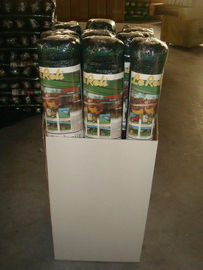 Dark Green Hdpe Garden Shade Netting , 100% Shade Rate Custom