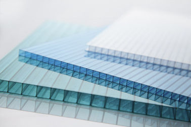 Transparent Skylight Commercial Greenhouse Polycarbonate Hollow Sheet Uv Coated