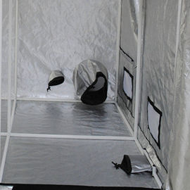 120x120x200cm Greenhouse Hydroponics Mylar Grow Tent With 95% Light Reflectivity