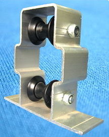 double plastic wheels screen tube supporter with aluminum house , 3/4"