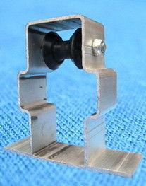 aluminum house screen tube supporter single plastic wheel , 3/4" / 1"