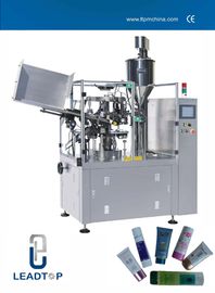 Servo Motor Control laminated / Plastic Tube Filling And Sealing Machine High Speed