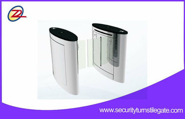 Pedestrian Retractable Turnstile Security Systems Sliding Door