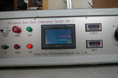 PLC Control Electrical Appliance Tester Microwave Oven Door Endurance Tester