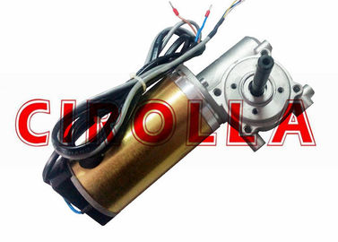 Golden Color Heavy Load Automatic Sliding Door Motor / DC Gear Motor with Encoder