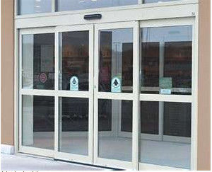 Anti-collision Residential Automatic Sliding Doors , Digital controller auto slide door