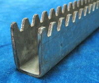 galvanized steel sheet rack and pinion mechanism screening rack 40mm high
