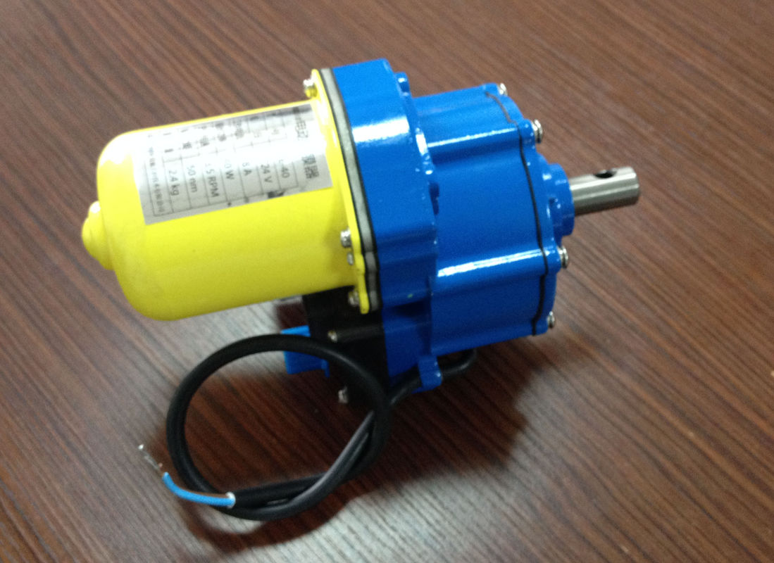 50Nm 40w DC24v electrical gearbox Greenhouse roll up motor for small greenhoue screening