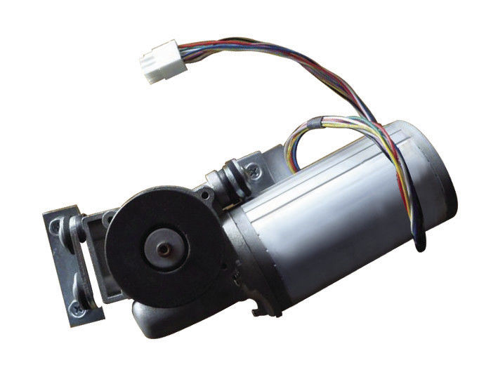 DC Gear motor for automatic door system, orange coating ,24VDC 65W 4200RPM