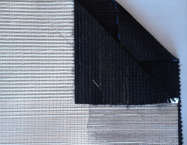 Black A / B &amp; B / B Greenhouse Shade Screen with aluminum stripe , 99.9% shading ratio