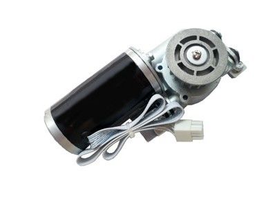 60.5mm Brush Less DC Automatic Sliding Door Motor 24VDC Black Coating Gear Ratio 1:15