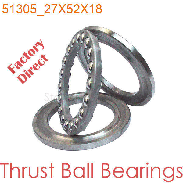 C3 C4 High precision Thrust Ball 51305 Bearing for motor / car / auto
